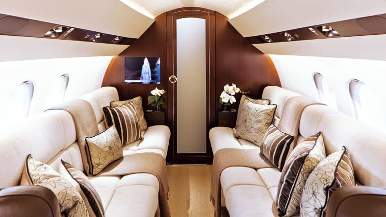 Falcon 900EX Easy im Flug