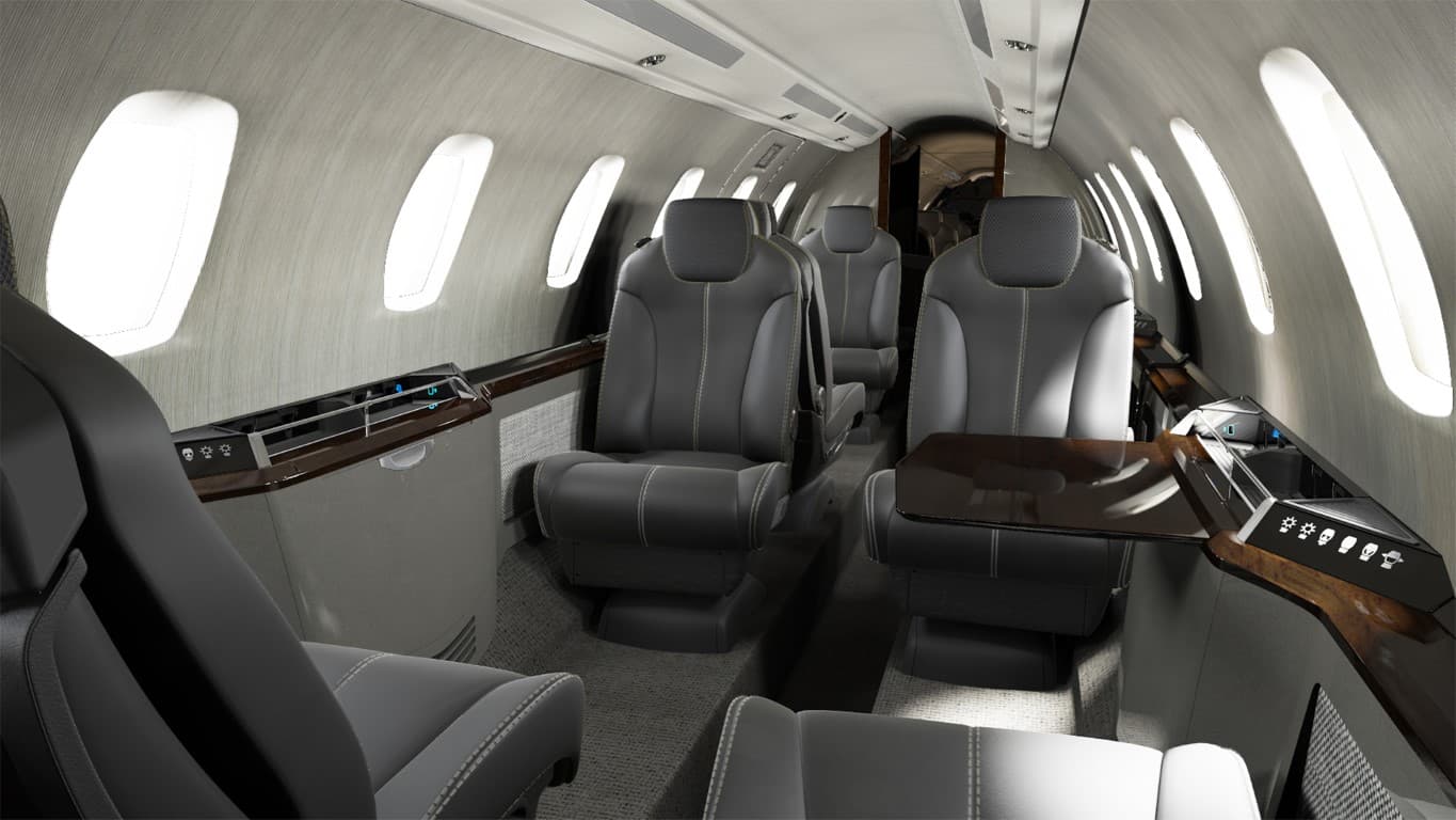 Citation X+ Intérieur