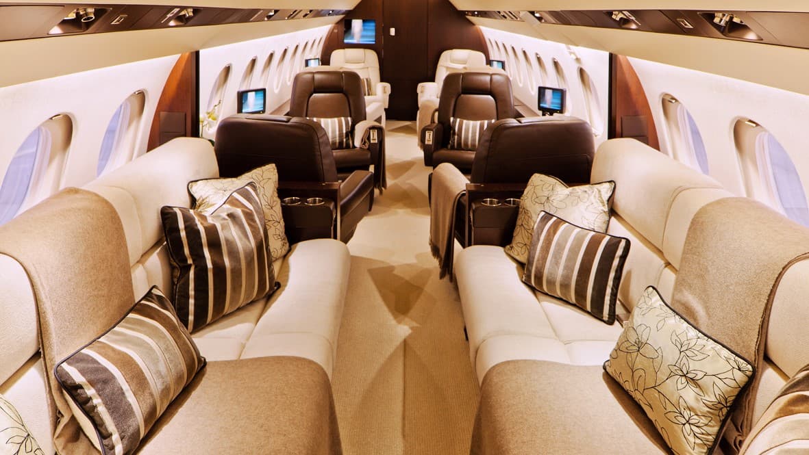 Falcon 900EX Easy Innenraum