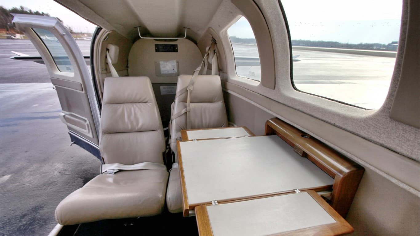 Baron 58 Interior