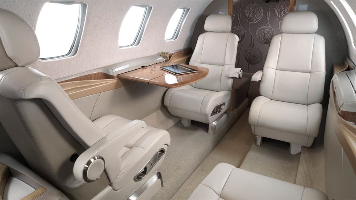 Citation M2 in flight
