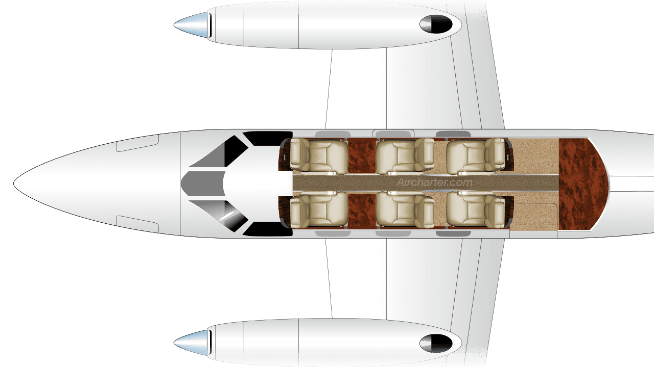 Fairchild Merlin III floor plan