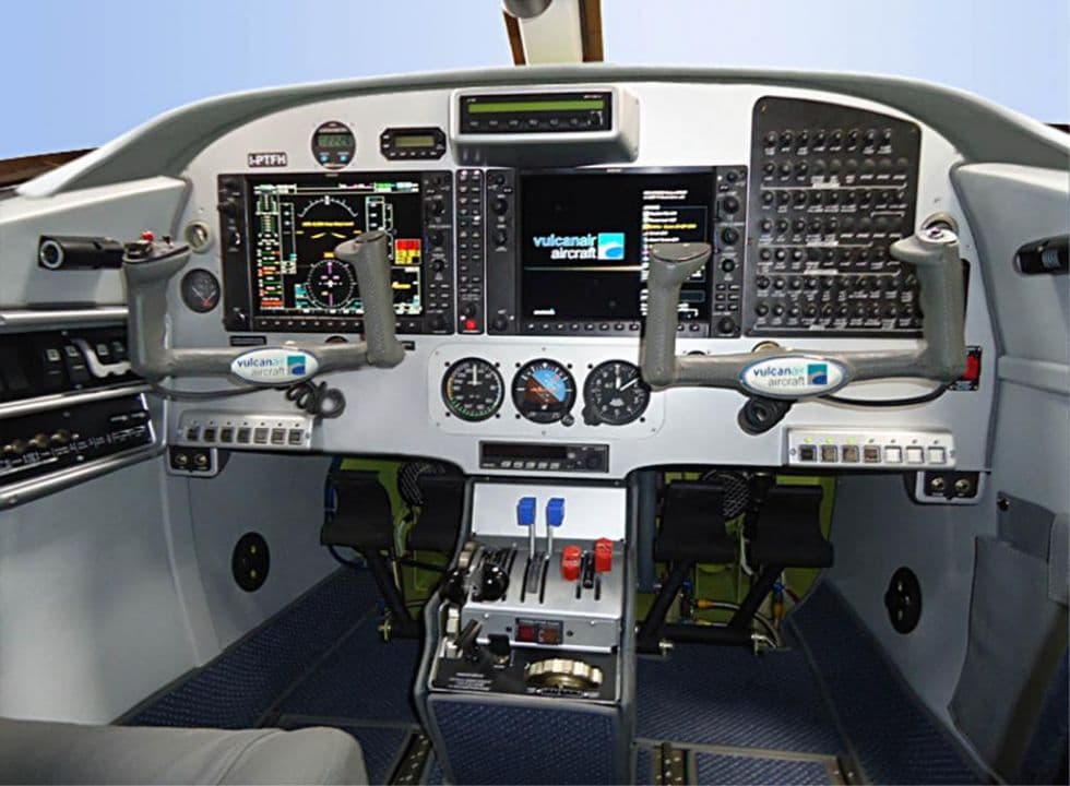 Partenavia P68C Cockpit