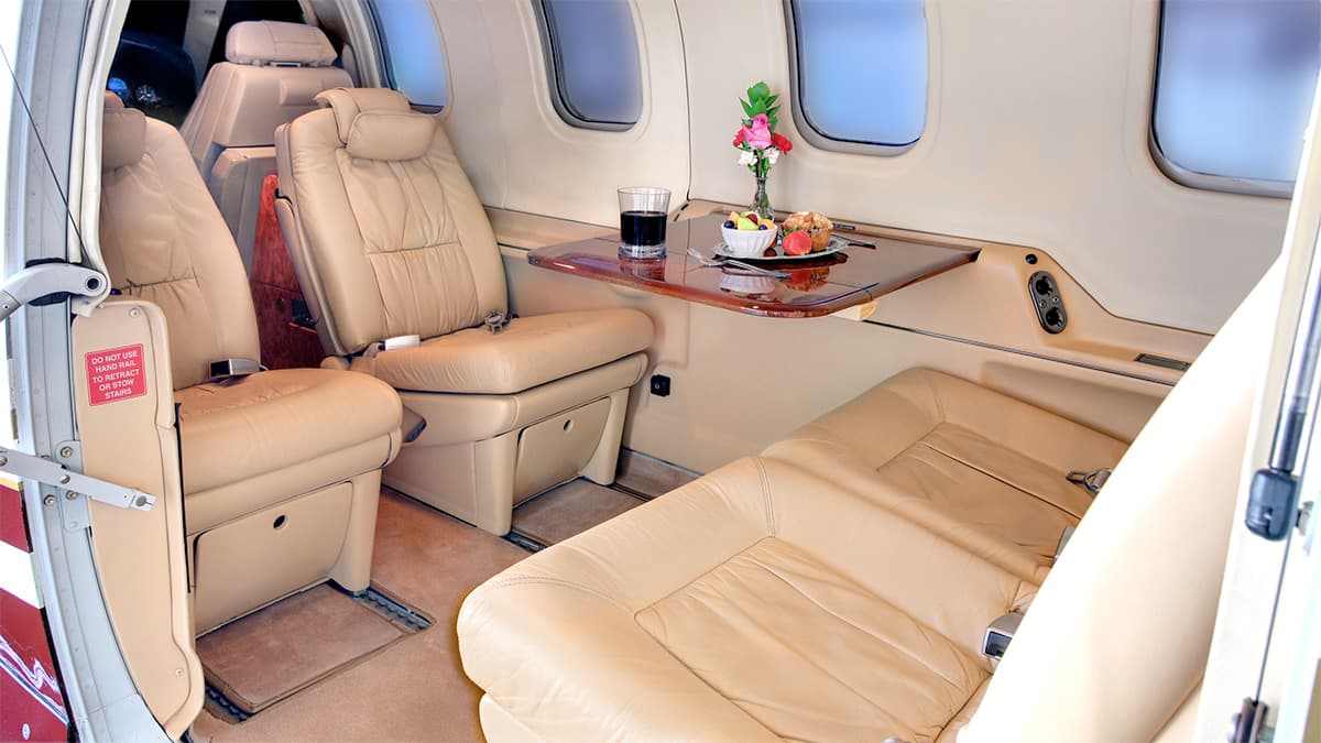 TBM 700 Intérieur