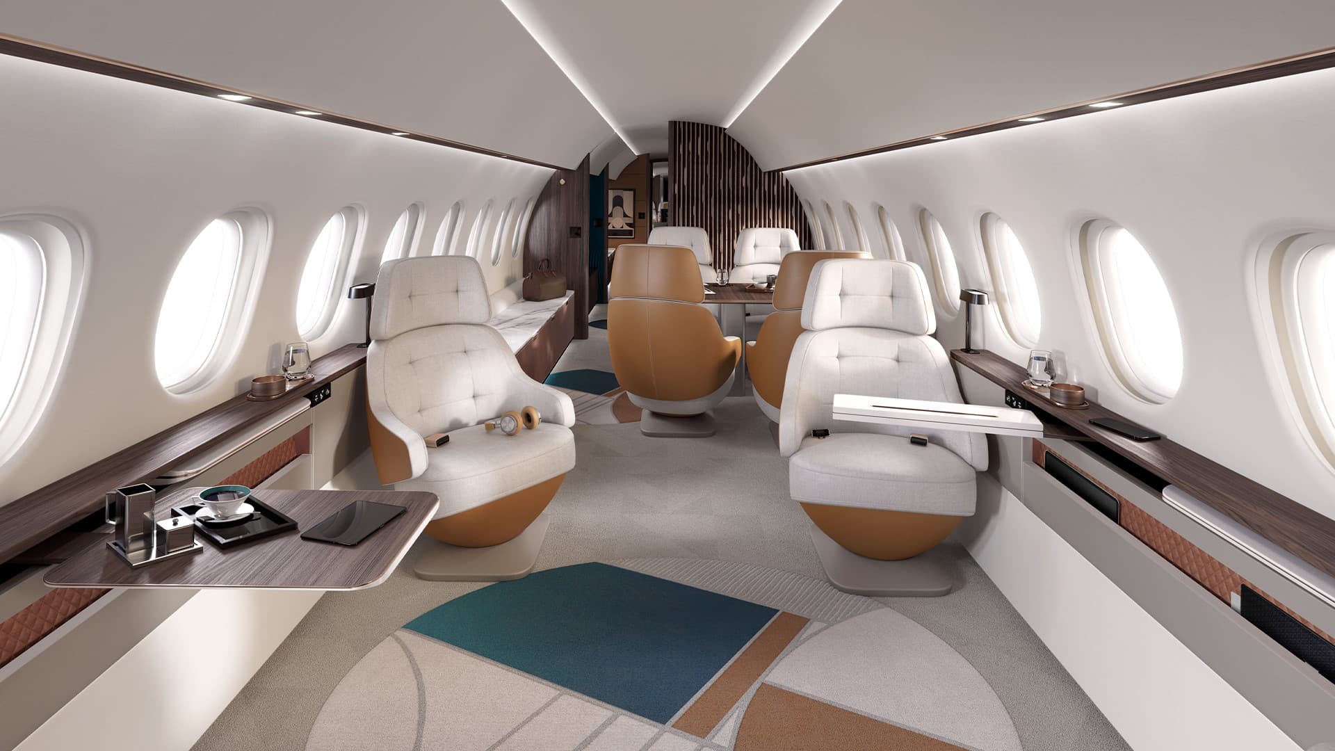 Falcon 10X Interior