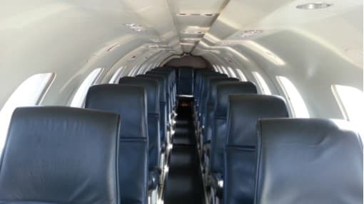 Fairchild SA227-DC in flight