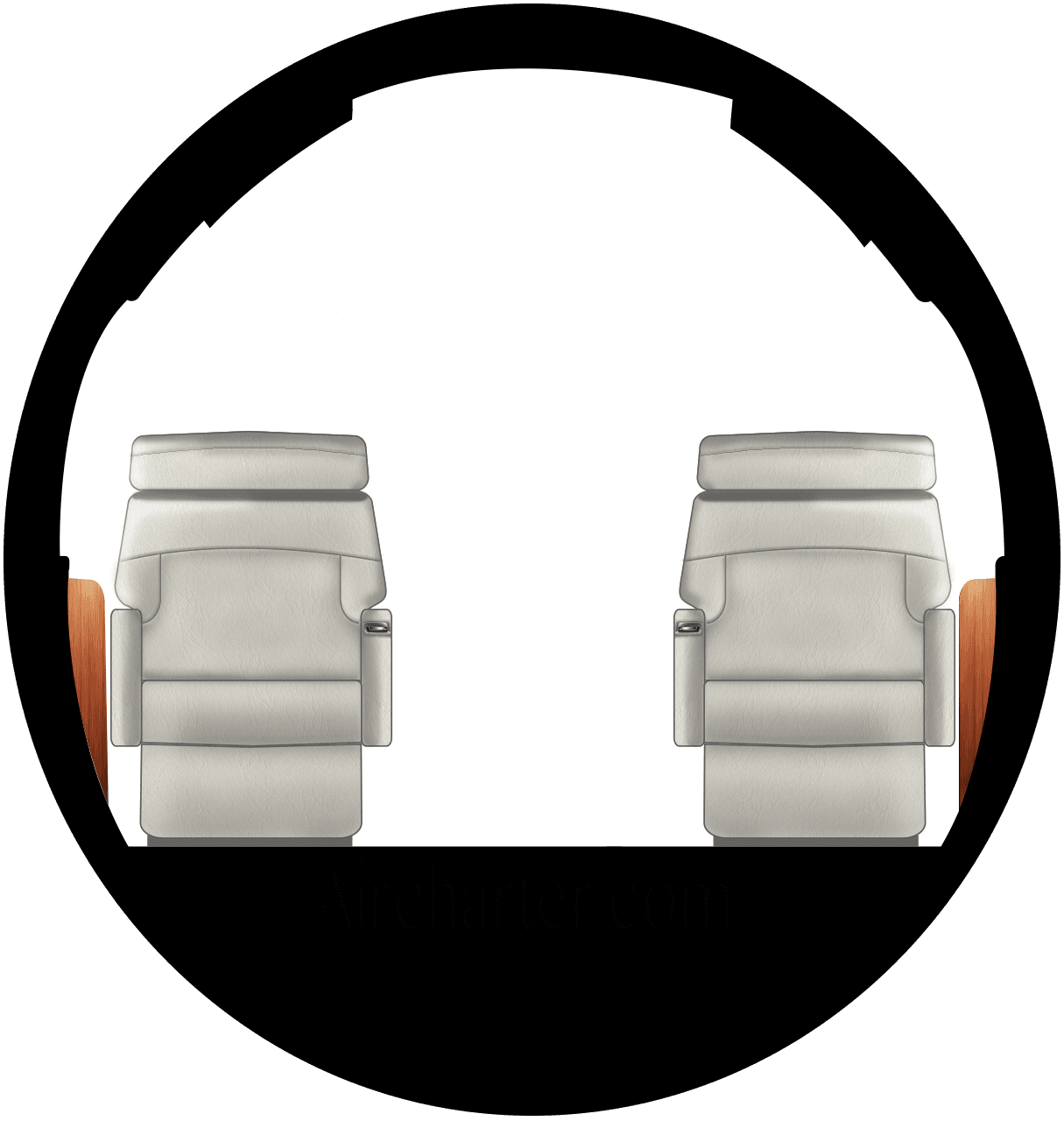 Global 7500 Kabine