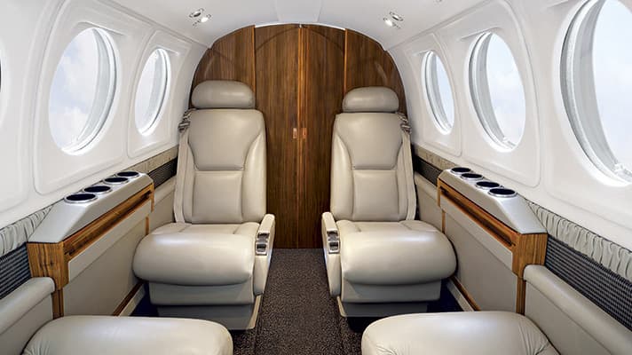 Kingair B250 Intérieur