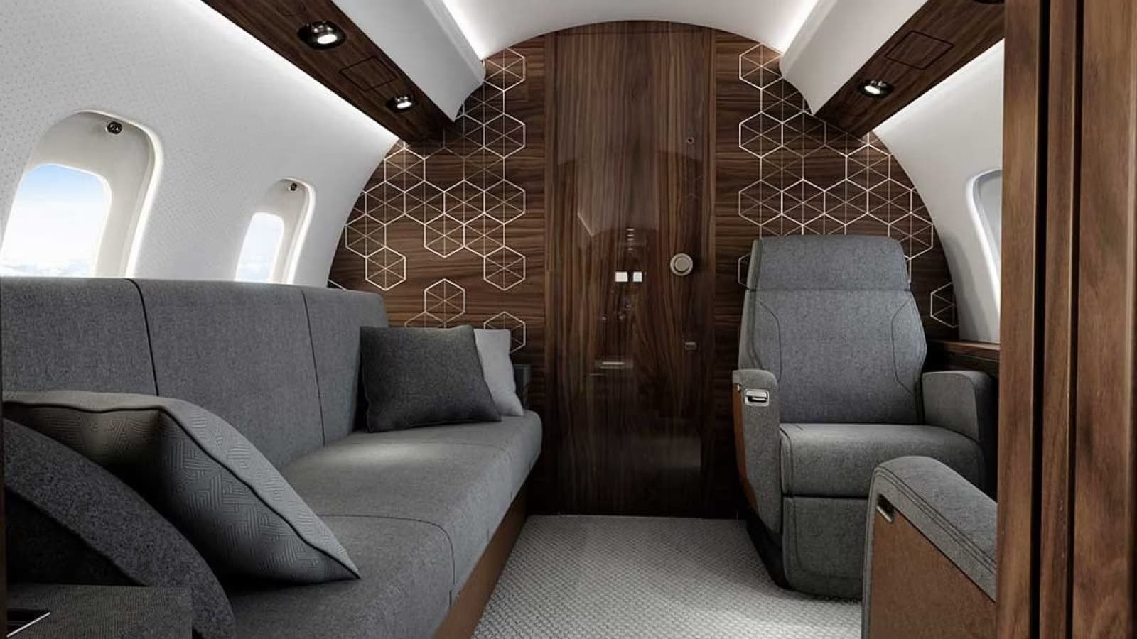 Global 6500 Innenraum