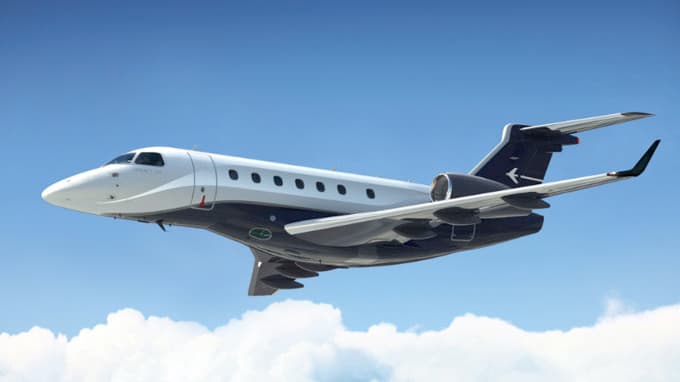 Legacy 500 in flight