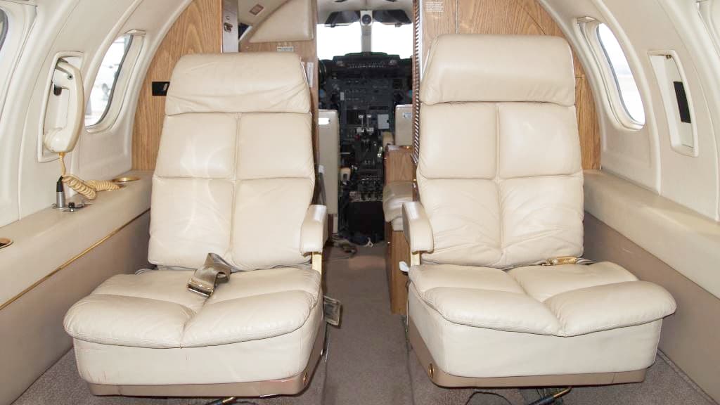 Learjet 36 Interior