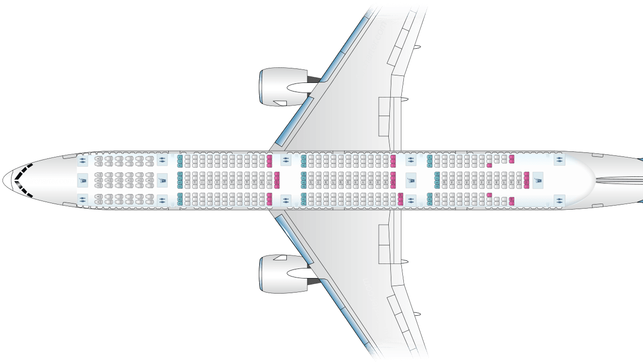 777-300ER Grundriss