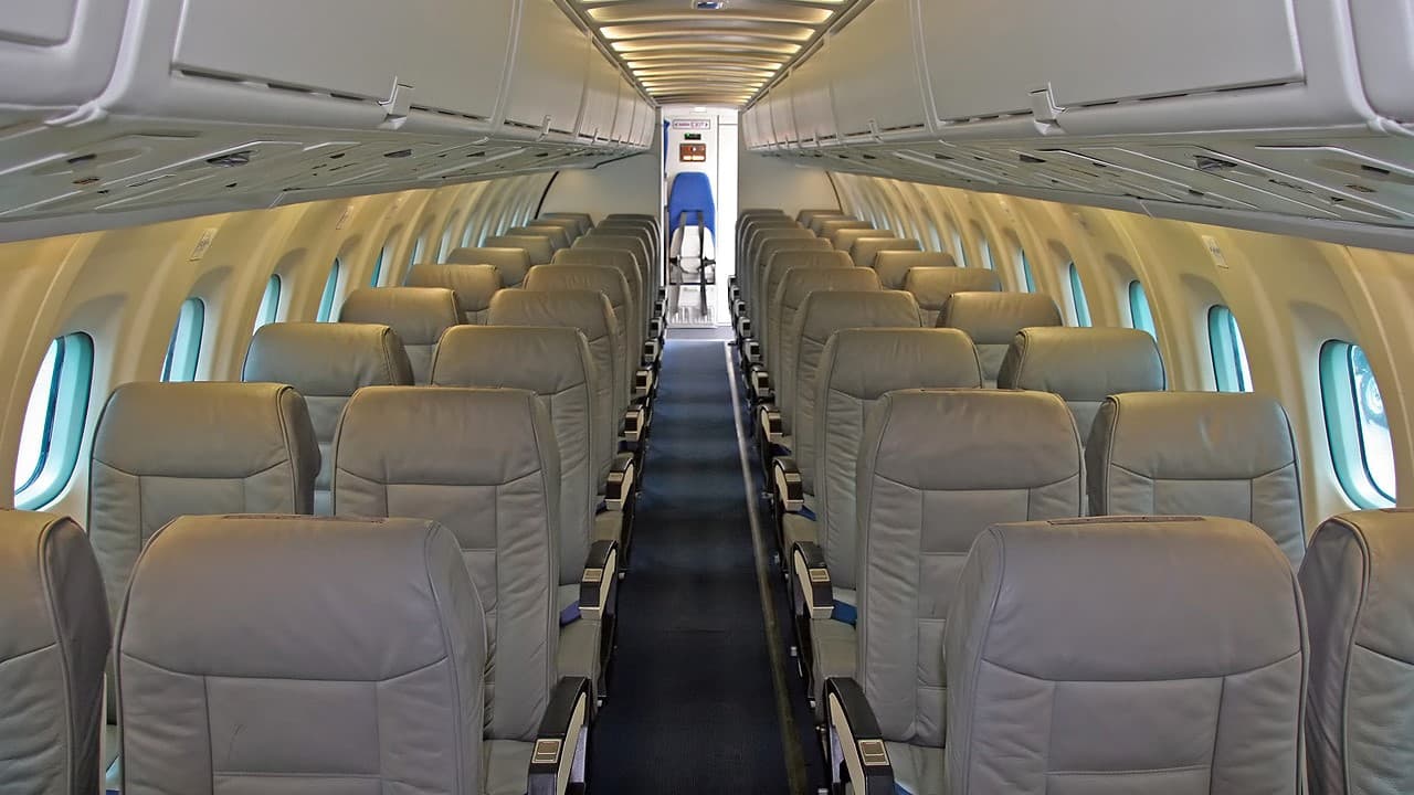 ATR 42-320 in flight