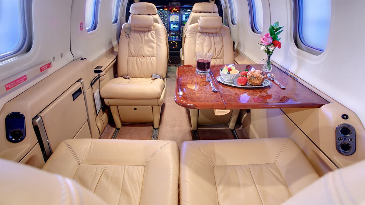TBM 700 en vol
