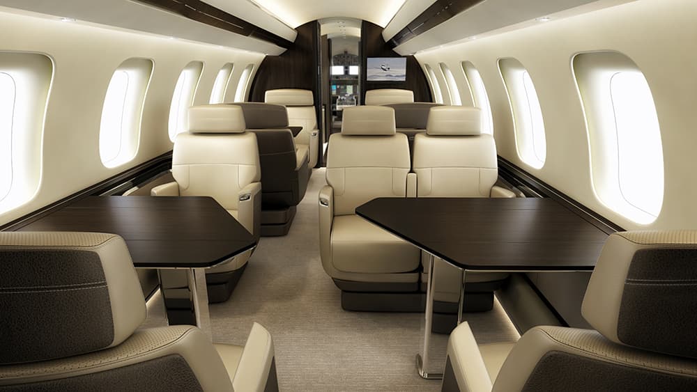 Global 7500 Innenraum