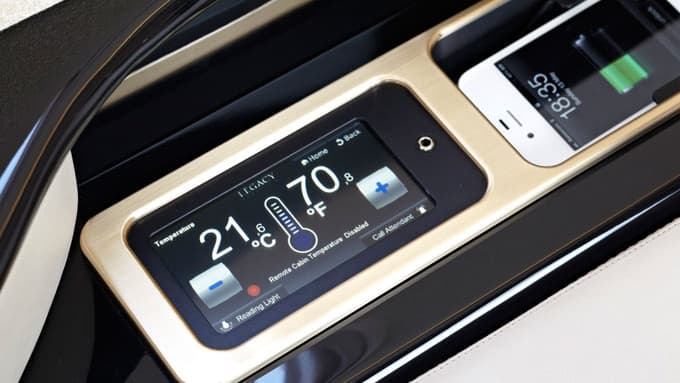 Legacy 650 Innenraum