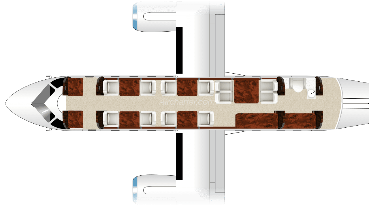 Dornier 328 Envoy floor plan