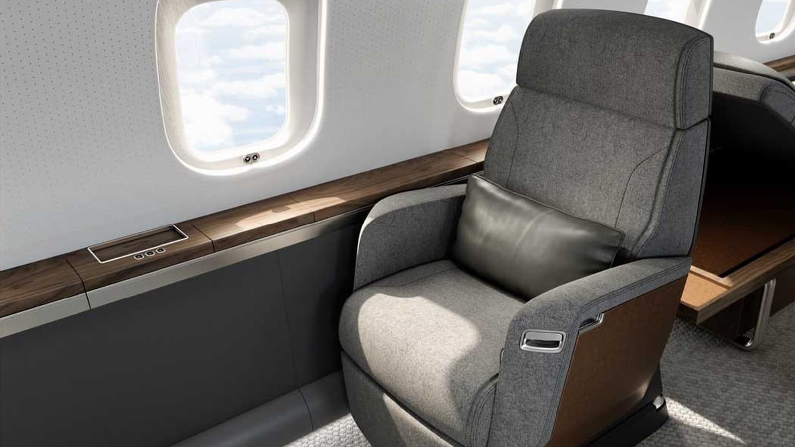 Global 6500 Innenraum