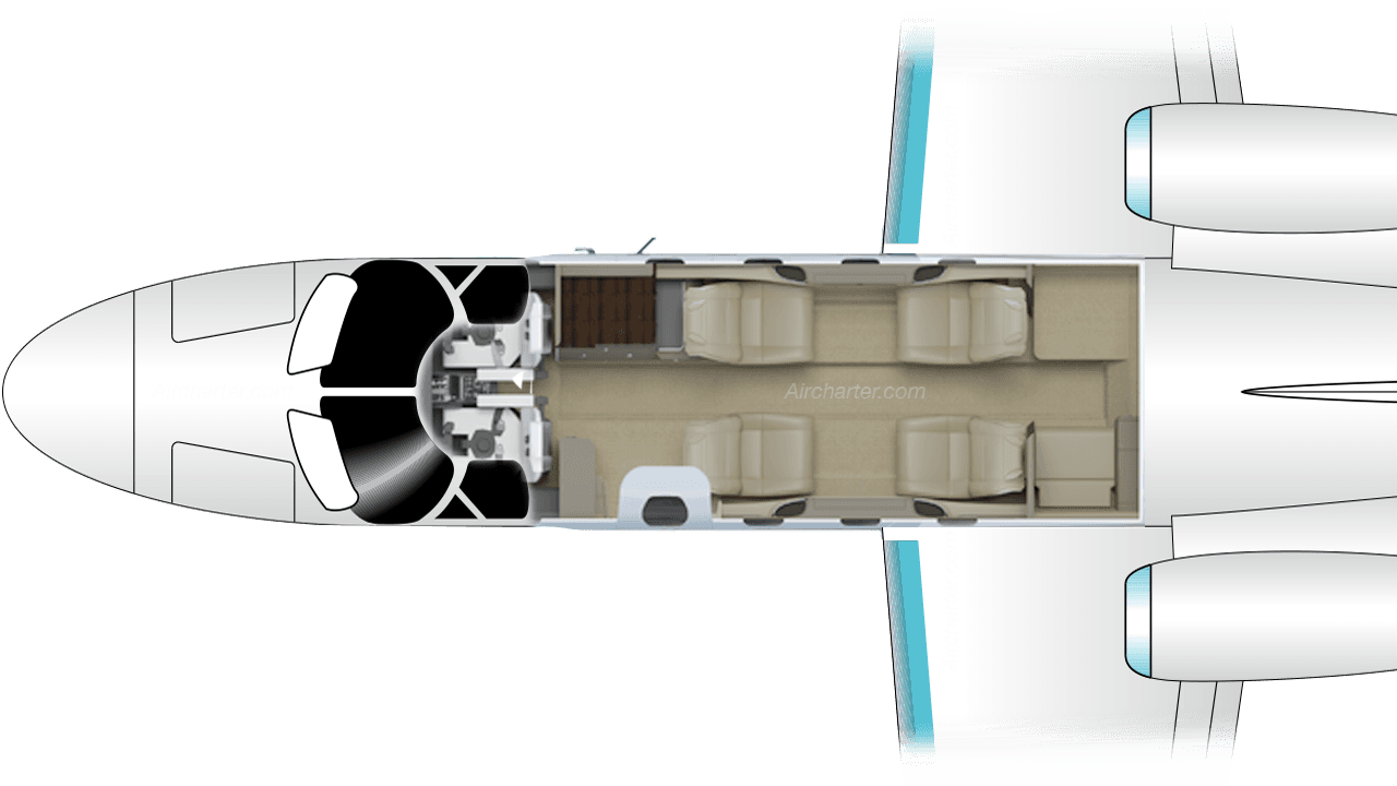 Citation M2 floor plan