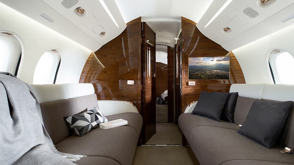 Falcon 7X Interior