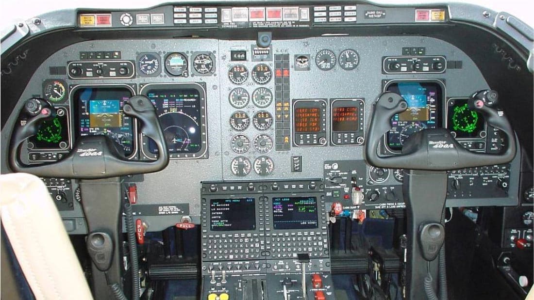 Beechjet 400A Cabina de Mando