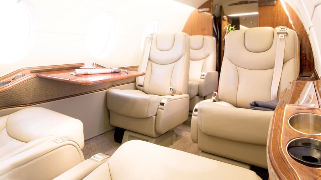 Beechjet 400A en vuelo