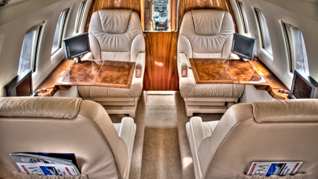 Hawker 700A Innenraum