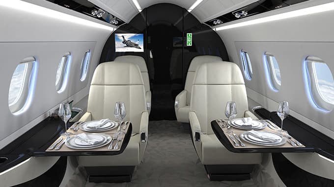 Legacy 450 Innenraum
