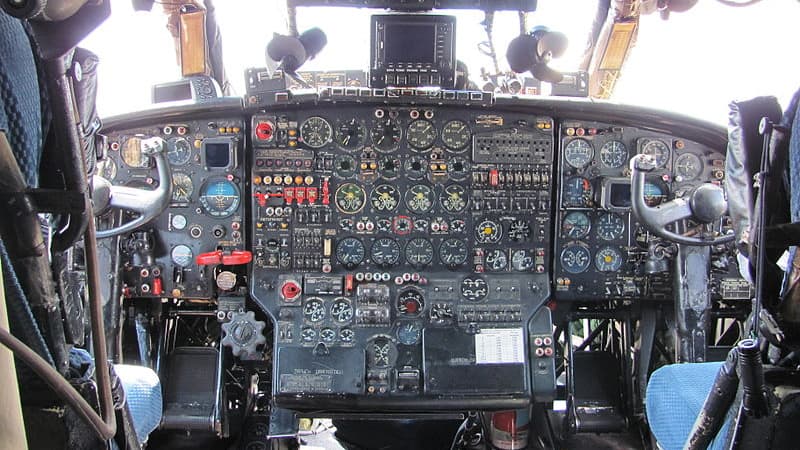 AN-12 Cockpit