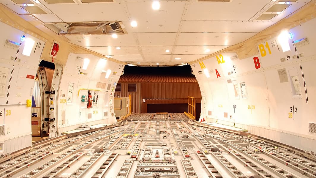747-400F Innenraum