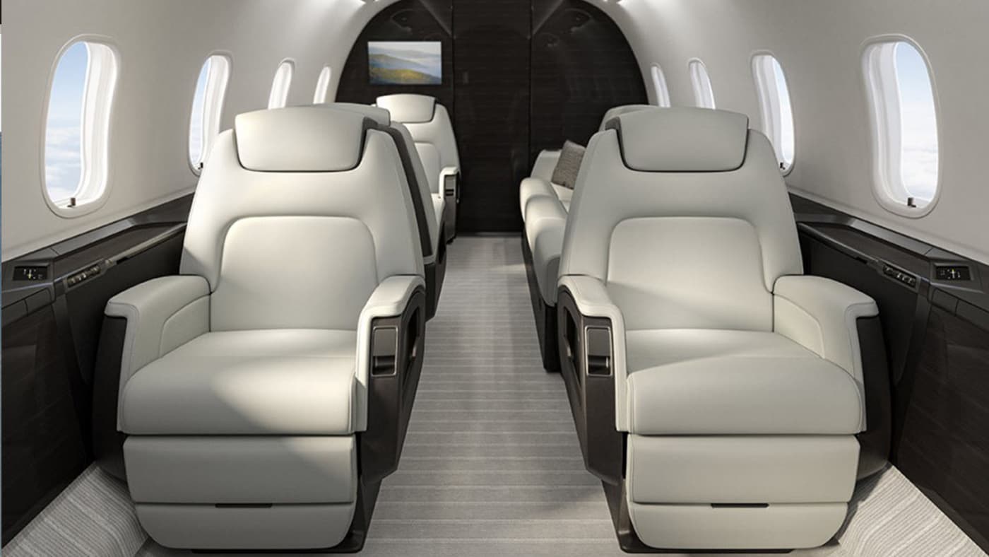 Challenger 350 Innenraum