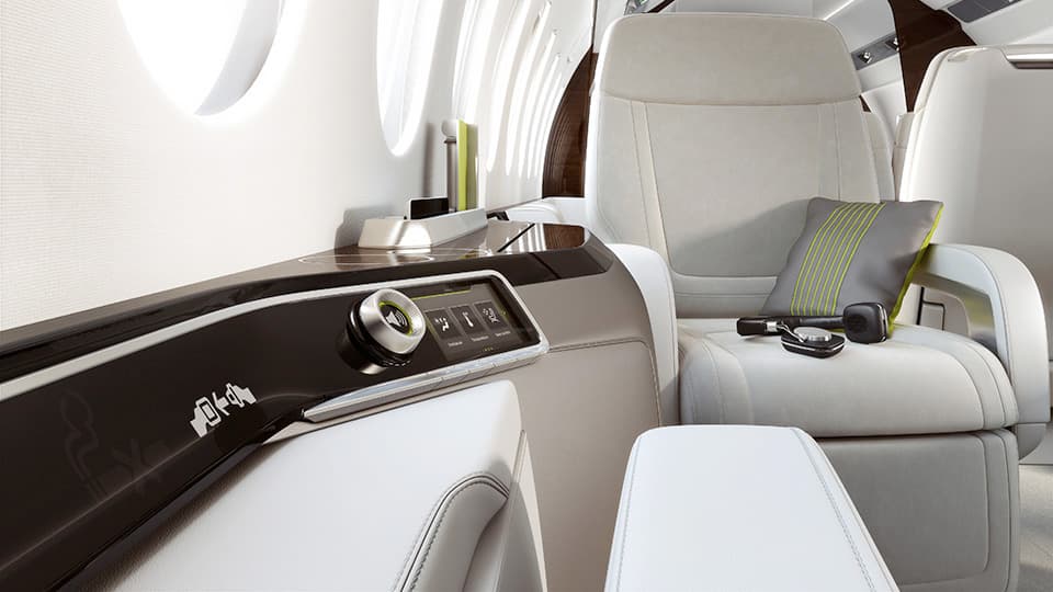 Falcon 5X Innenraum
