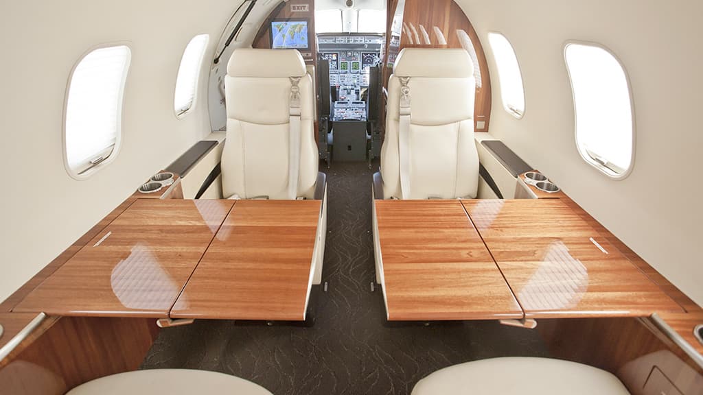 Learjet 45XR Innenraum