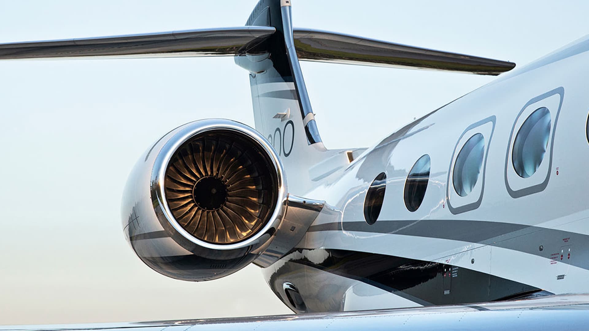 G800 in flight