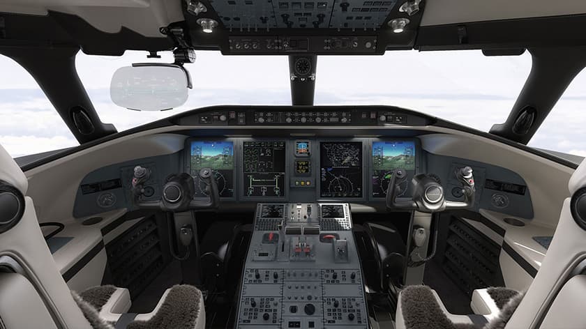 Challenger 650 Cabina de Mando