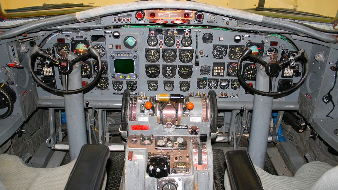 F27 Cockpit