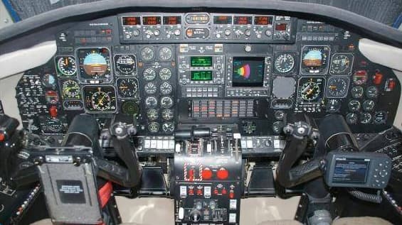 SA-226T Cockpit