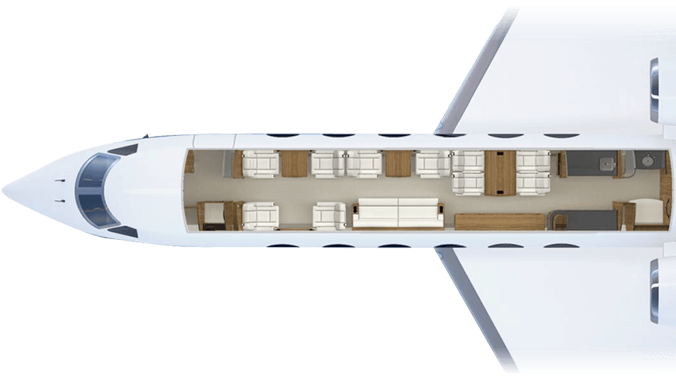 Plan de cabine du G450