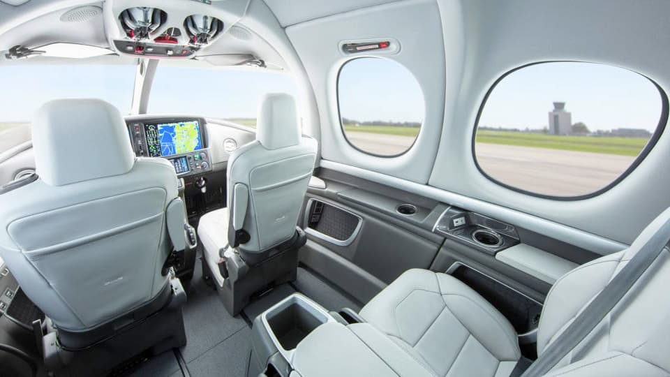 Vision Jet en vol