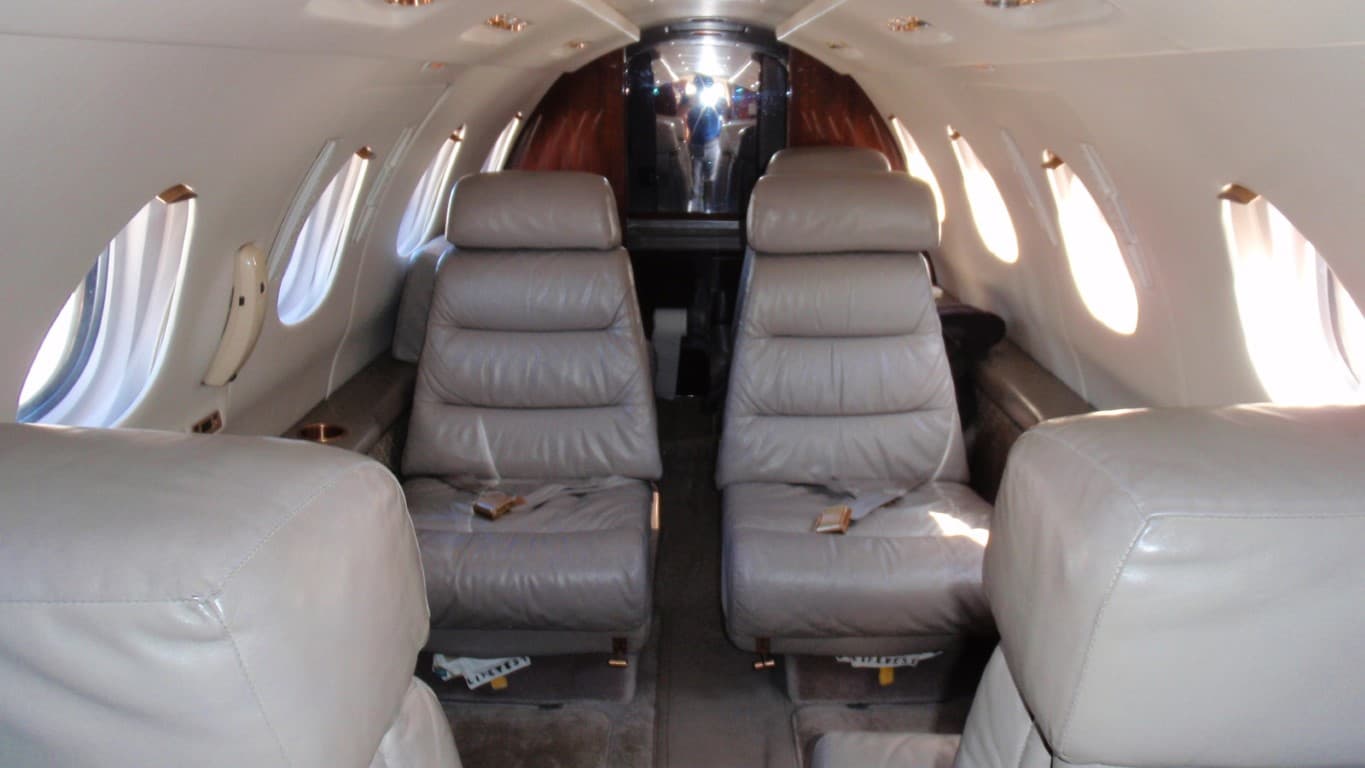Sabreliner 65 Innenraum