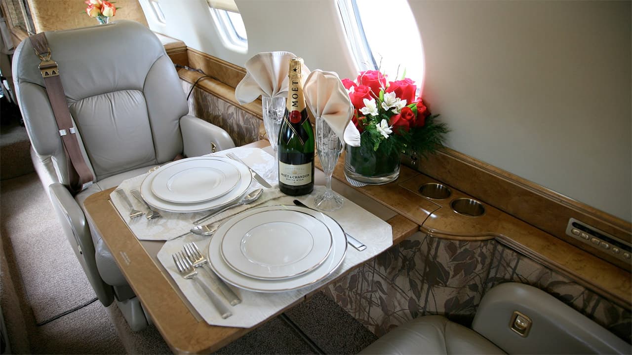 Citation X en vol