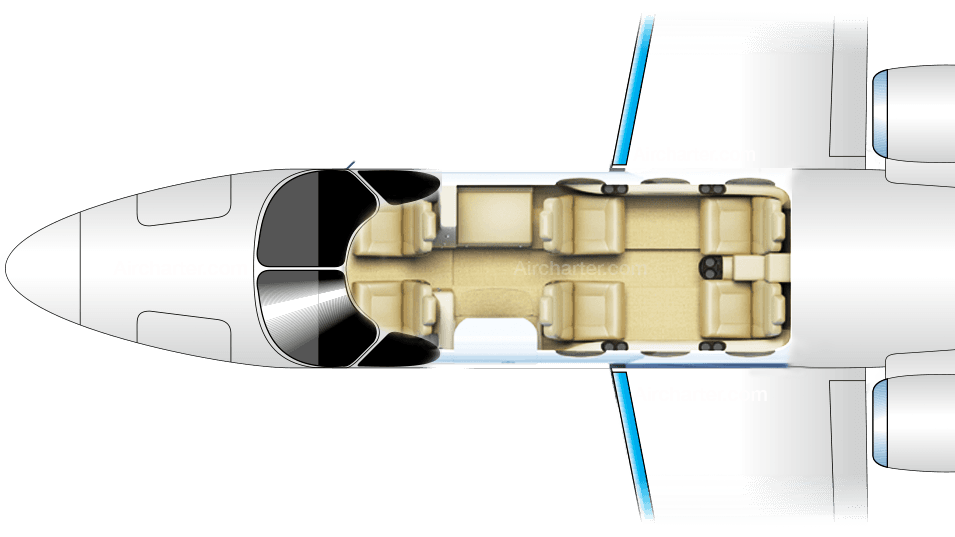 Citation Mustang floor plan