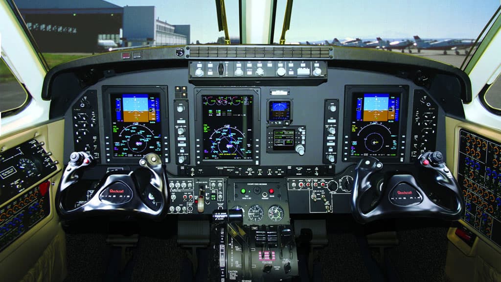 King Air C90GT Cockpit
