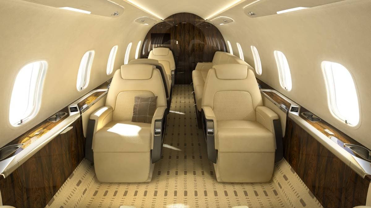 Challenger 350 Innenraum