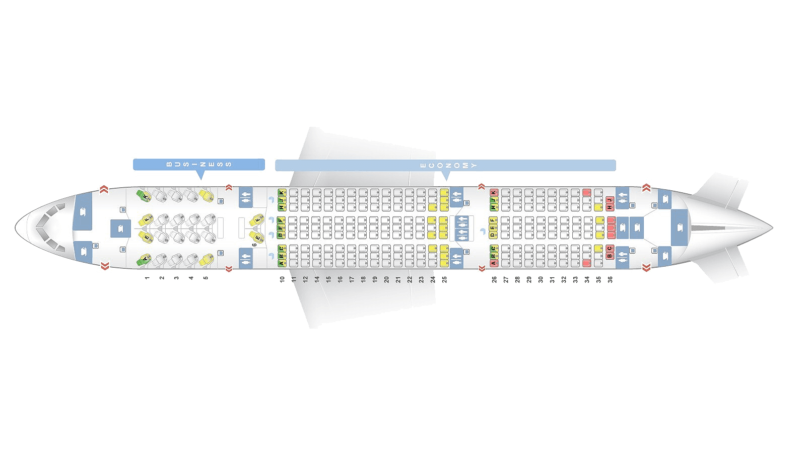 787-800 floor plan