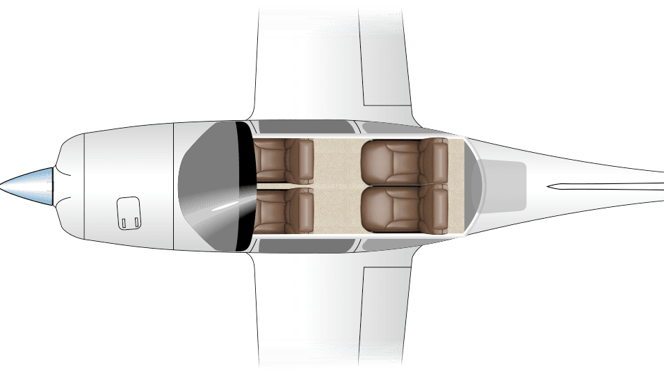 Plan de cabine du Cirrus SR22