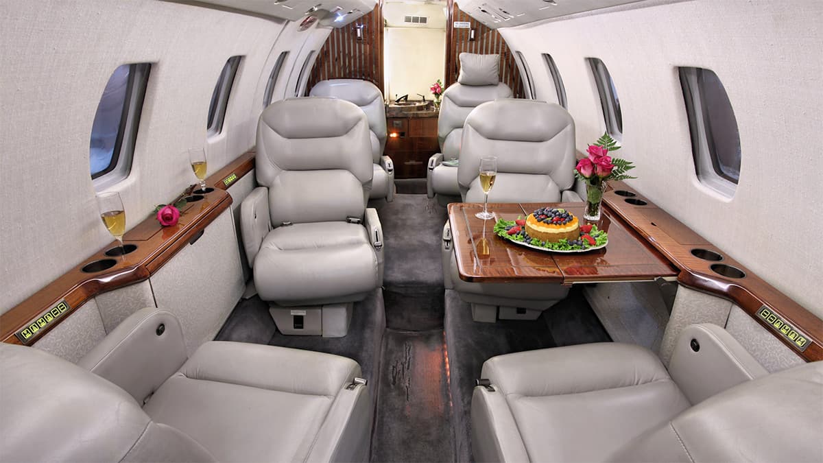 Citation III Innenraum