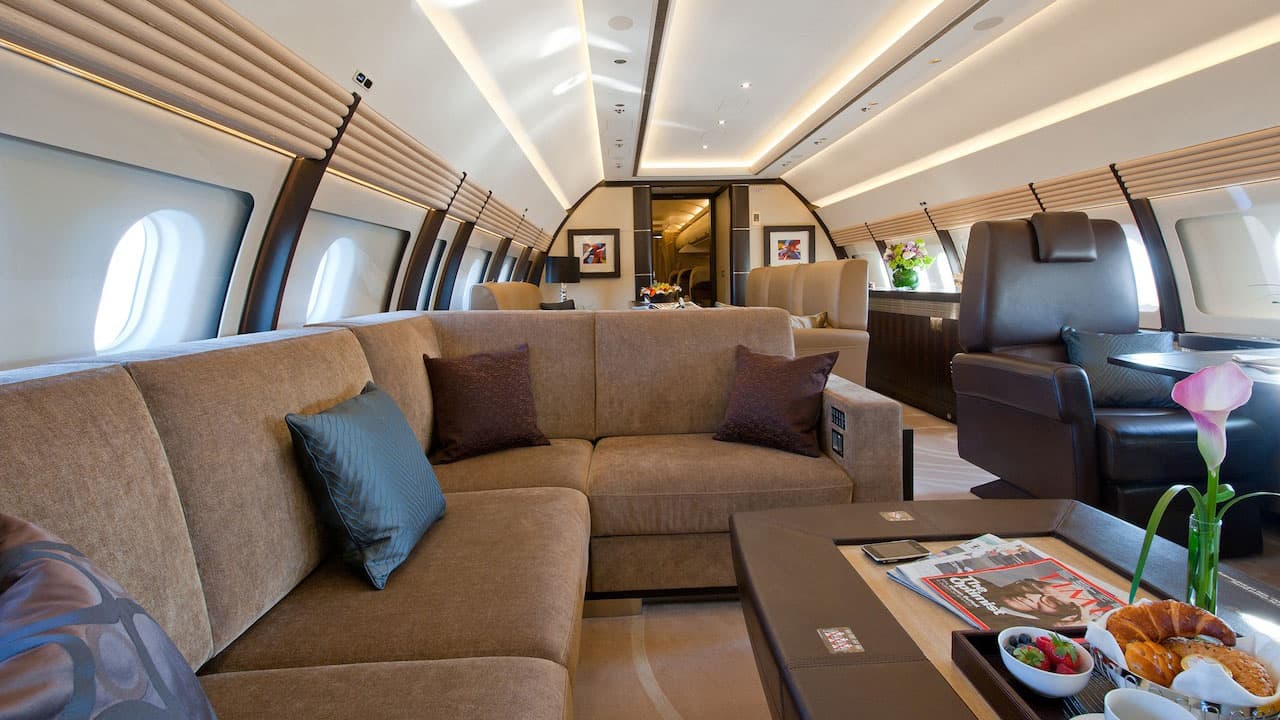 A318 Elite Interior