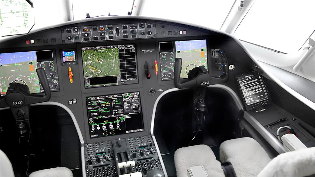 Falcon 2000 Cockpit