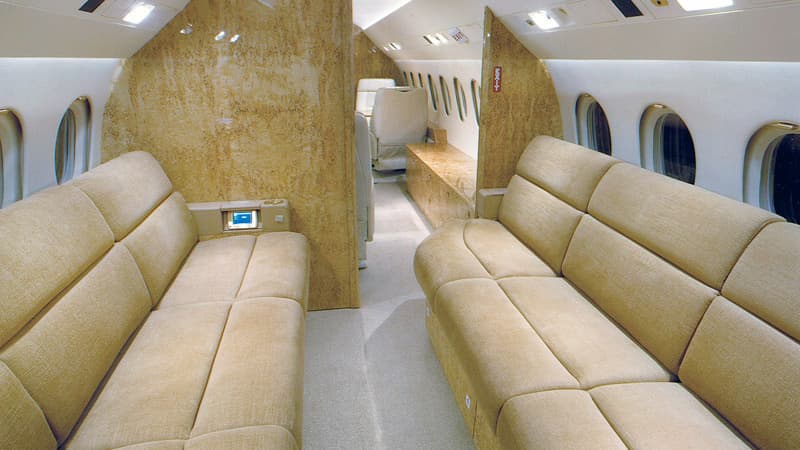 Falcon 900 EASY im Flug